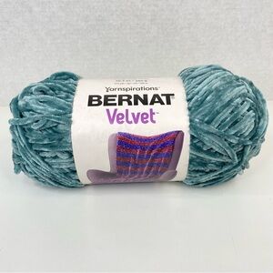 Bernat Velvet Yarn Frosted Pine 1 Skein NEW
